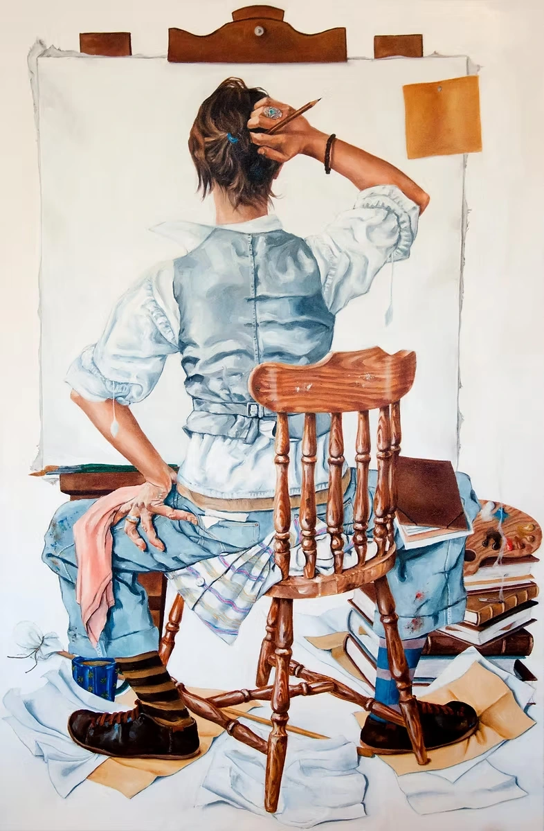 Painting by Valeria Rizzo